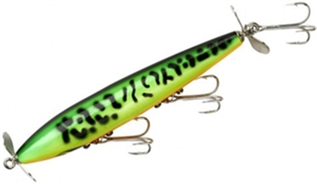 Picture of Smithwick Devil's Horse Twin Prop Topwater Lure, 4 1/2", 3/8 Oz, Tiger Roan, Floating AF107