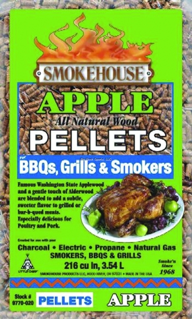 Picture of Smokehouse Bbq, Grill & Smoker Pellets 3.54 Liter-Apple