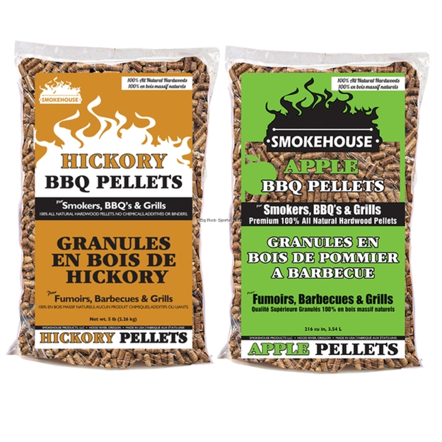 Picture of Smokehouse Bbq Pellets 5# Bag-Hickory/Apple 2-Pack