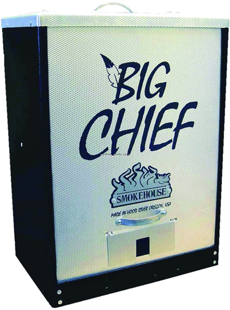 Picture of Smokehouse Big Chief Electric Smoker Black Tuff Coat Front Load