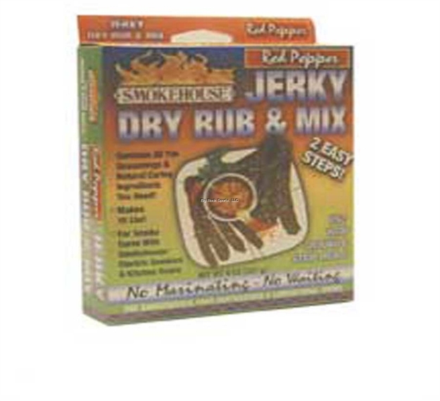 Picture of Smokehouse Jerky Dry Rub & Mix Red Pepper 8 OZ