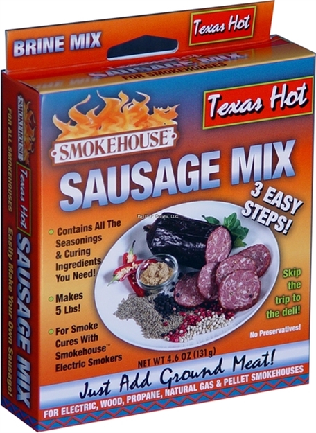 Picture of Smokehouse Seasoning Mix Texas Hot Sausage
