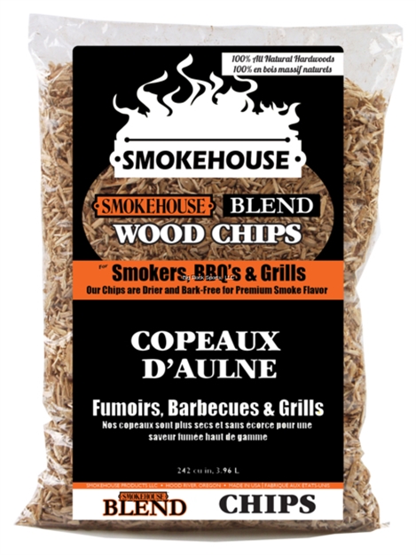Picture of Smokehouse Wood Chips 1.75 Lbs. Bag - Smokehouse Blend