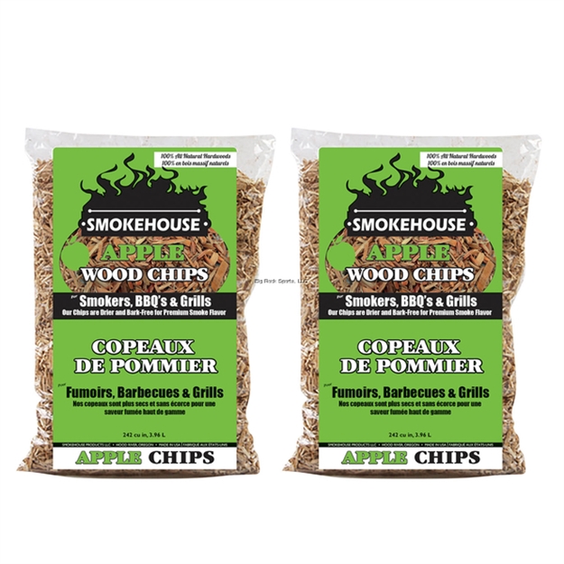 Picture of Smokehouse Wood Chips-Apple/Apple 2-Pack