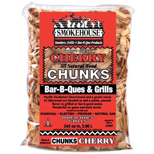Picture of Smokehouse Wood Chunks 1.75 LB Bag Cherry