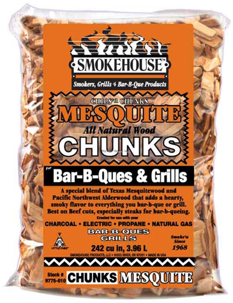 Picture of Smokehouse Wood Chunks 1.75 LB Bag Mesquite