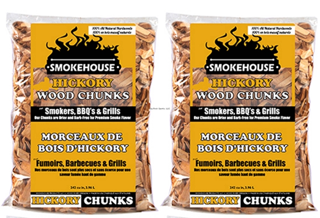 Picture of Smokehouse Wood Chunks-Hickory/Hickory 2-Pack