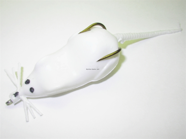 Picture of Snag Proof Boss Rat Lure, 4 3/4", 1/2 Oz, 5/0 Double Hook, White