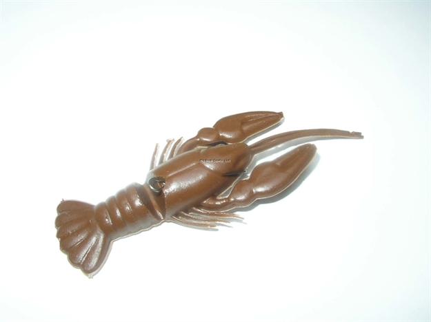 Picture of Snag Proof Cast Craw Lure With Scent Wax, 3", 1/4 Oz, SZ 1 Double Hook, Brown