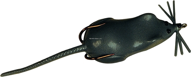 Picture of Snag Proof Moss Mouse, 3 3/4", 1/4 Oz, 4/0 Double Hook, Black