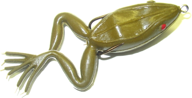 Picture of Snag Proof Original Casting Frog, 3 3/4", 1/2 Oz, 5/0 Double Hook, Brown, Floating
