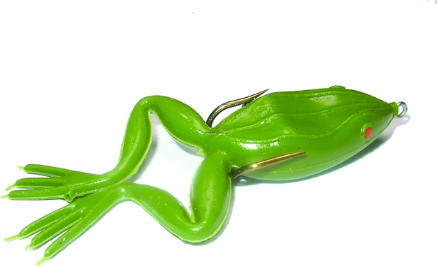 Picture of Snag Proof Original Casting Frog, 3 3/4", 1/2 Oz, 5/0 Double Hook, Green, Floating