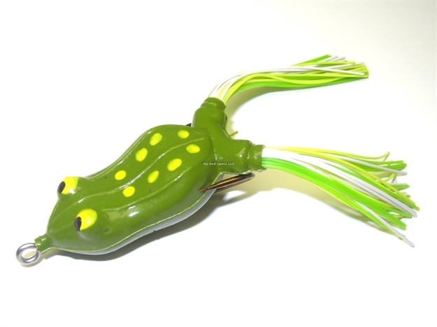 Picture of Snag Proof Original Moss Master Tournament Frog, 3 1/2", 1/4 Oz, 4/0 Double Hook, Green