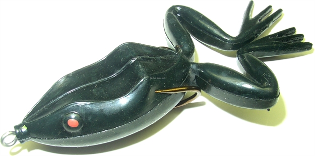 Picture of Snag Proof Original Spinning Frog, 3 1/4", 1/4 Oz, 3/0 Double Hook, Black, Floating