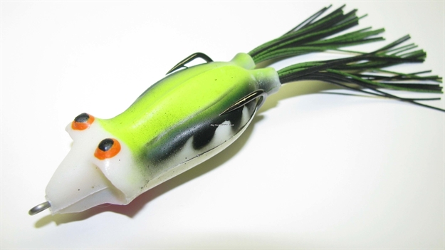 Picture of Snag Proof Poppin' Phattie Frog, 4 1/2", 5/8 Oz, 4/0 Ewg Double Hook, Sticky Green