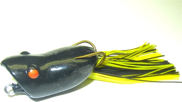Picture of Snag Proof Ultra Popper Frog, 3", 1/4 Oz, 3/0 Double Hook, Black