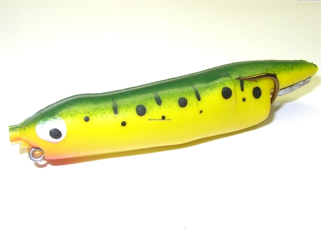 Picture of Snag Proof Weed Demon Topwater Lure, 4 1/4", 3/4 Oz, 5/0 Double Hook, Firetiger