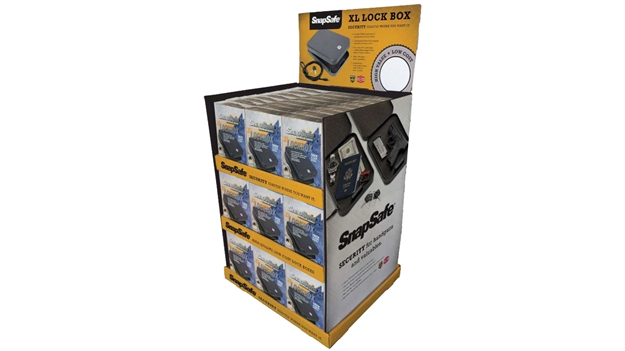 Picture of Hornady Snapsafe 72 Lock Box W/ Key Lock Display