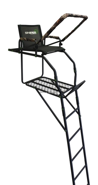 Picture of Sniper The Solitude - 17' Deluxe Ladderstand *New