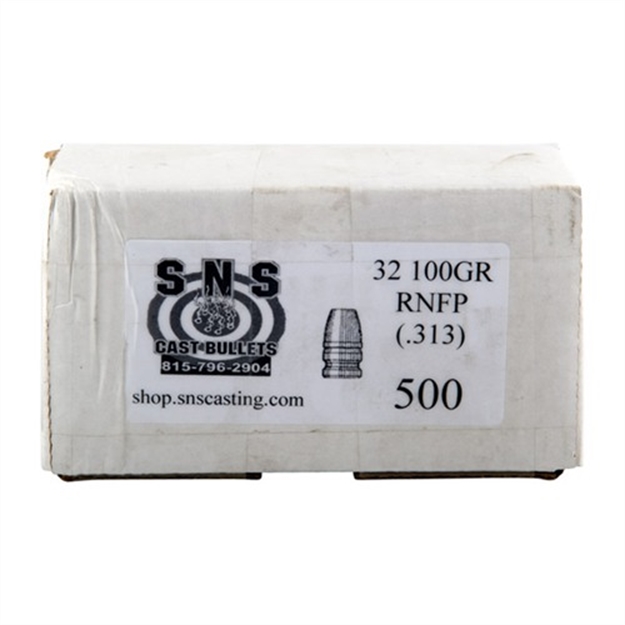 Picture of Sns Cast Bullet .32 .313 100Gr Rnfp
