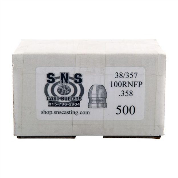 Picture of Sns Cast Bullet 38 .358 100Gr Rnfp