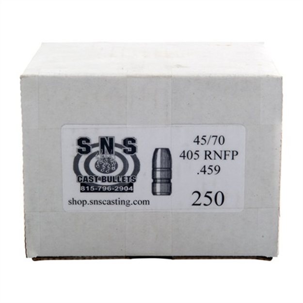 Picture of Sns Cast Bullet 45/70 .459 405Gr Rnfp