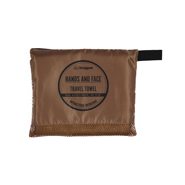 Picture of Snugpak Travel Towel Hands And Face Coyote