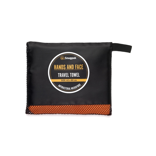 Picture of Snugpak Travel Towel Hands And Face Orange