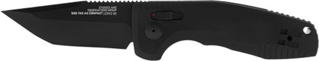Picture of Sog Knife Sog-Tac AU Compact 2.94" Pln Edge Tanto Black 15380957 729857011761