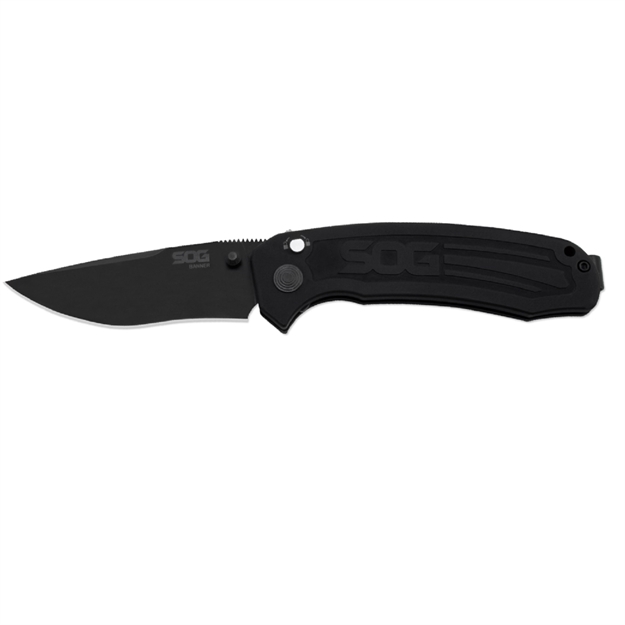Picture of Sog Banner Assisted 3.5 IN Black Blade Aluminum Handle