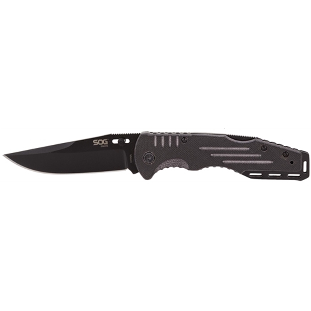 Picture of Sog Knives Knife Salute Hardcased Black 3.6" Blade FF11