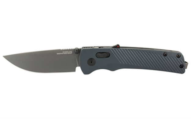 Picture of S.O.G Sog11180541 Flash AT 3.45" Folding Plain Tini Cryo D2 Steel Blade/Urban Grey Grn Handle Includes Pocket Clip SOG-11-18-05-41