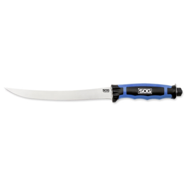 Picture of Sog Bladelight Fillet Fixed 7.5 IN Blade Blue-Black Frn Hndl