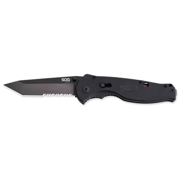 Picture of Sog Knives Knife Flash II Black Tanto Serrated