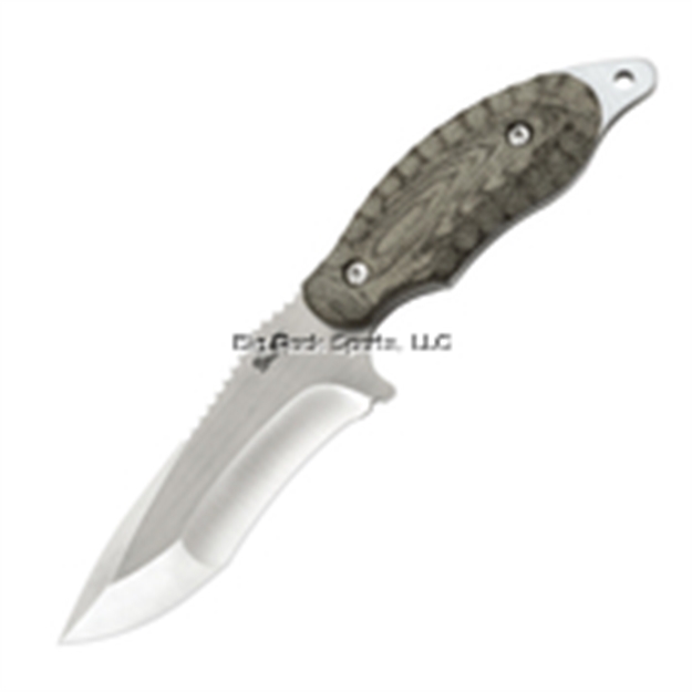 Picture of Sog Knives Kiku Fixed Blade Knife, 4", Satin, S35vn, Micarta, Kydex Sheath, Clam