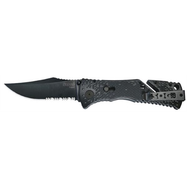 Picture of Sog Knives Trident Folder-Blk Combo