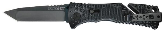 Picture of Sog Knives Trident Tanto Fldr-Blk