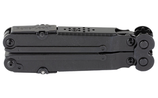 Picture of S.O.G Sog-B61n-Cp Powerlock  Black Oxide 420 Stainless Steel 7" Long Features 18 Tools W/Sheath B61NCP