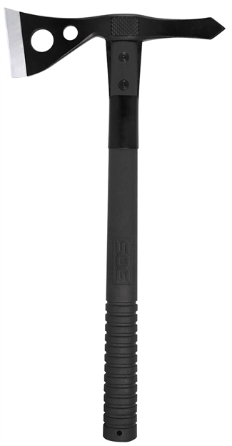 Picture of S.O.G Sogf01tncp Tactical  2.75" Blade 420Hc SS Blade Black Side Hammer Checkering Grn Handle 15.75" Long Tomahawk SOG-F01TN-CP 729857994859