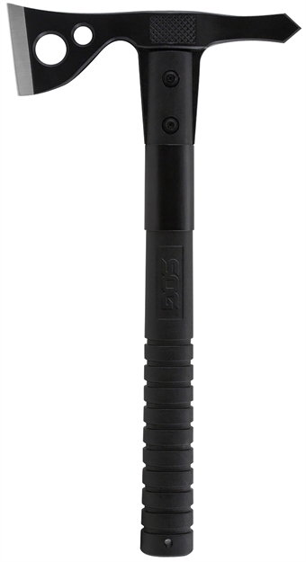 Picture of S.O.G Sogf06tncp Fasthawk  2" Blade 420Hc SS Blade Black Side Hammer Checkering W/"Sog" Grn Handle 12.50" Long Tomahawk F06TN-CP