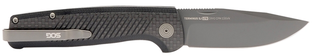 Picture of S.O.G Sogtm1006bx Terminus SJ Lte 2.90" Folding Plain Black Tini S35vn SS Blade, Graphite Textured G10 Handle SOG-TM1006-BX 729857013338