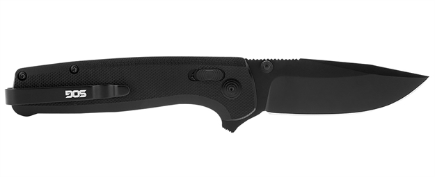 Picture of S.O.G Sogtm1027cp Terminus XR 2.95" Folding Clip Point Plain Black Tini D2 Steel Blade Black G10 Handle Includes Pocket Clip SOG-TM1027-CP