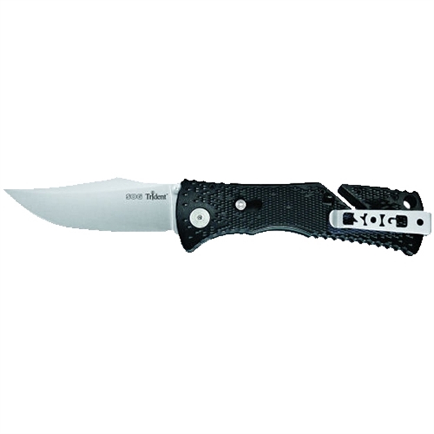 Picture of Sog Knives Knife Trident Clip Point Satin Finish 3.75" Blade<