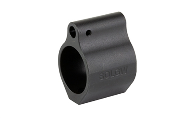 Picture of  Sons OF Liberty Gun Works Gb750v2 Gas Block V2 .750" Black Heat Treated Steel, Fits Ar-10, Includes Set Screws