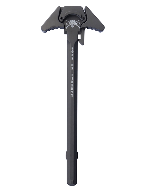 Picture of  Sons OF Liberty Gun Works Lch5.56Tung Charging Handle  Tungsten Gray 7075 T-6 Aluminum Ambidextrous Hand 785939519754