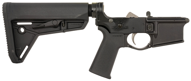 Picture of  Sons OF Liberty Gun Works M4lowerlftmssl  Lower Receiver 7075-T6 Aluminum Black Hard Coat Anodized