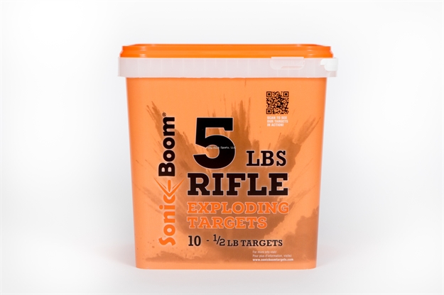 Picture of Sonic Boom 1/2Lb Exploding Target- 10 Pack Bucket SBTHP10P