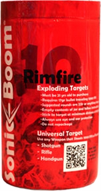 Picture of Sonic Boom B Exploding Tgt Rimfire 10/Pk SBTRF