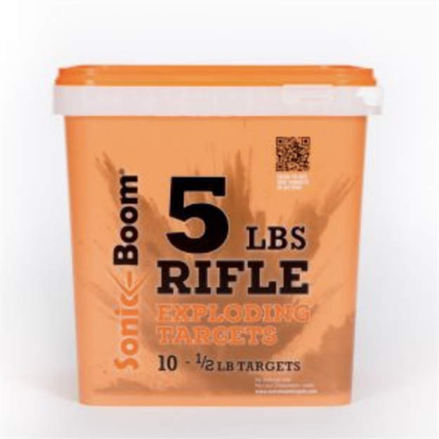 Picture of Sonic Boom 1/2Lb Exploding Target- 10 Pack Bucket SBTHP10P 091037610980