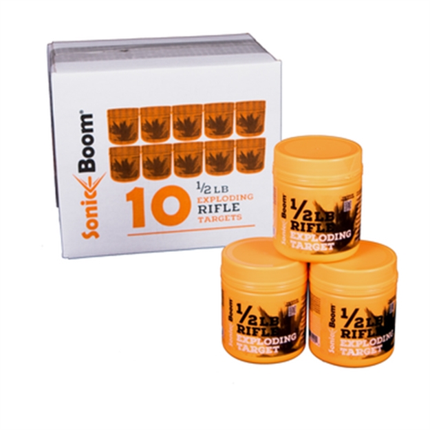 Picture of Sonic Boom 1/2Lb Exploding Target- 10 Pack Bucket SBTHP10P 091037610980